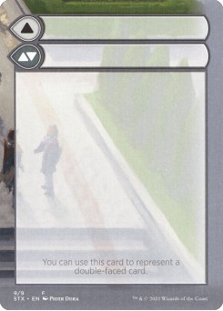 Double-Faced Substitute Card