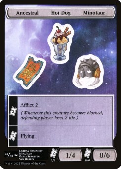 Ancestral Hot Dog Minotaur