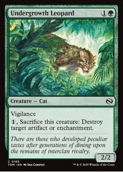 Undergrowth Leopard