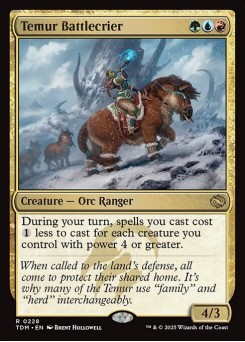 Temur Battlecrier