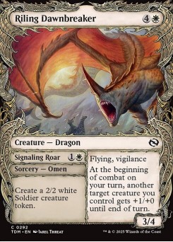 Riling Dawnbreaker // Signaling Roar