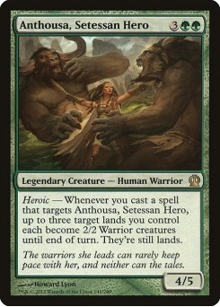 Antousa, Heroína Setessana