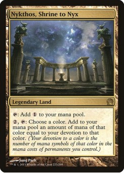 Nyktos, Santuário de Nyx