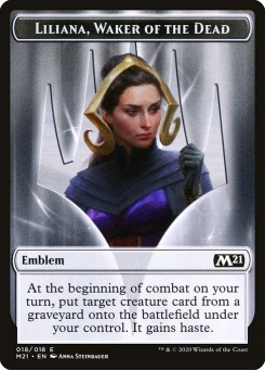 Liliana, Waker of the Dead Emblem