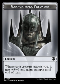 Garruk, Apex Predator Emblem