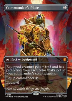 Commander's Plate