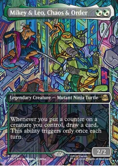 Mikey & Leo, Chaos & Order