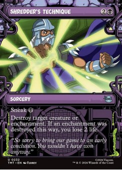 Shredder's Technique