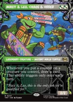 Mikey & Leo, Chaos & Order