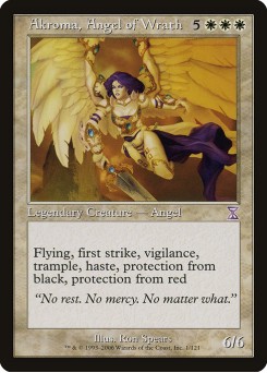 Akroma, Anjo da Ira