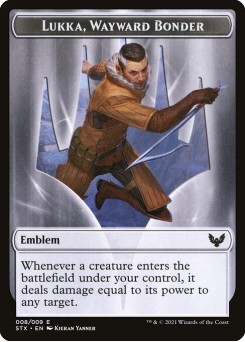 Lukka, Wayward Bonder Emblem