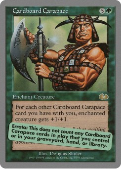Cardboard Carapace