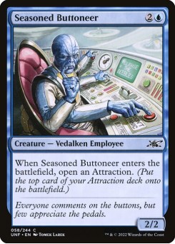 Seasoned Buttoneer