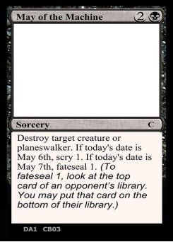 May of the Machine