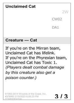 Unclaimed Cat