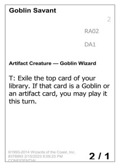 Goblin Savant