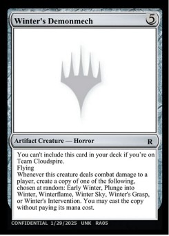 Winter's Demonmech