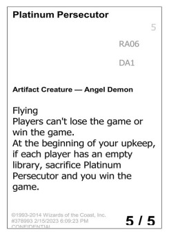Platinum Persecutor