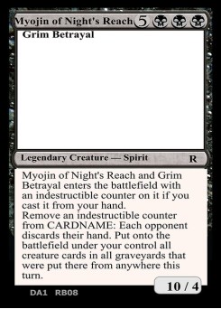 Myojin of Night's Reach and Grim Betrayal