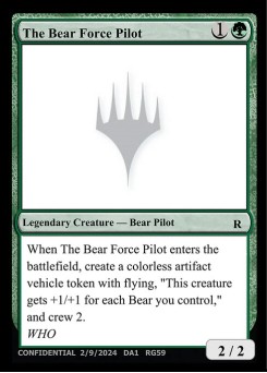 The Bear Force Pilot