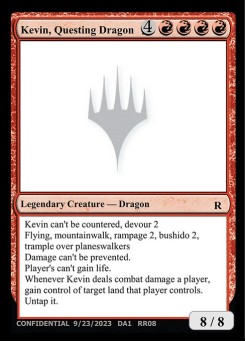 Kevin, Questing Dragon
