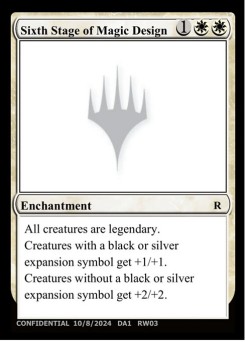 Sixth Stage of Magic Design