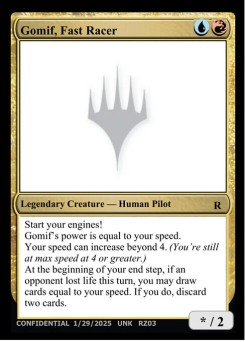 Gomif, Fast Racer