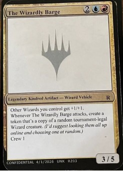 The Wizardly Barge