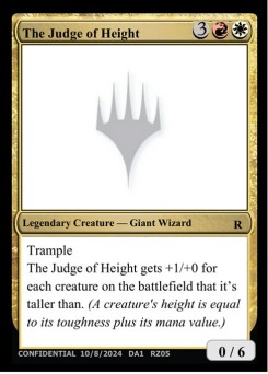 The Judge of Height