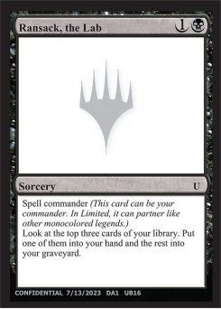 Ransack, the Lab