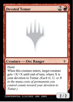 Devoted Temur