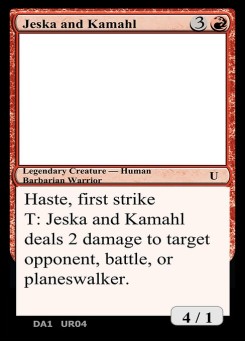 Jeska and Kamahl