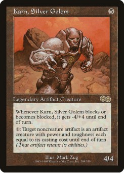 Karn, Golem de Prata