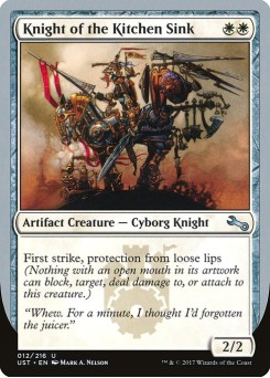 Knight of the Kitchen Sink