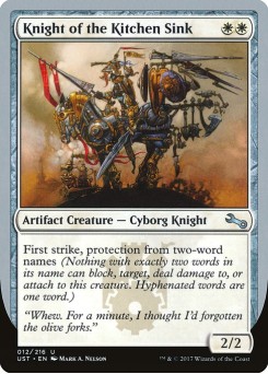 Knight of the Kitchen Sink