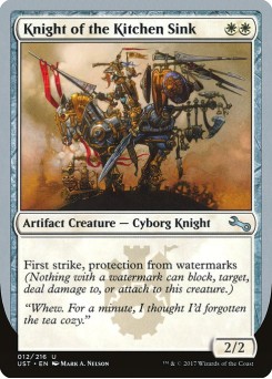 Knight of the Kitchen Sink