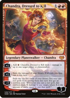 Chandra, Vestida para Matar