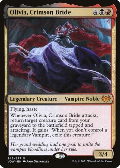 Olivia, Noiva Carmesim