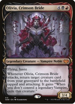 Olivia, Noiva Carmesim