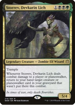 Storrev, Lich Devkarin