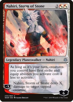 Nahiri, Tempestade de Pedra