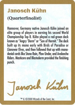 Janosch Kühn Bio (2000)