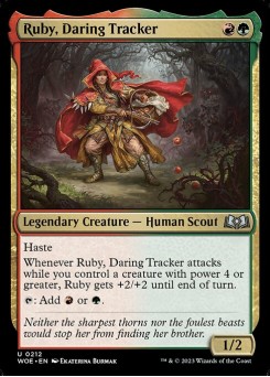Rubi, Rastreadora Ousada
