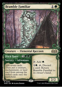 Bramble Familiar // Fetch Quest