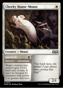 Cheeky House-Mouse // Squeak By
