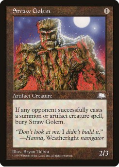 Golem de Palha
