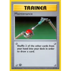 Maintenance