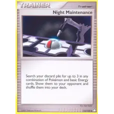 Night Maintenance