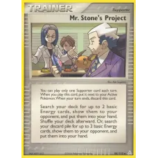 Mr. Stone's Project