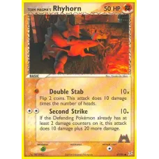 Team Magma's Rhyhorn